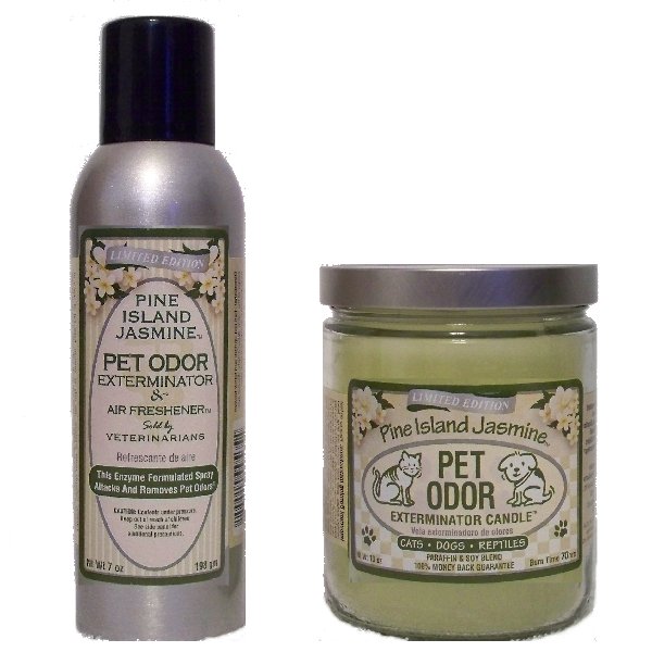 Pet Odor Exterminator Combonation Package - Pine Island Jasmine (Limited Edition)